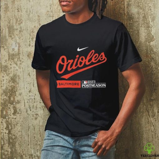 Baltimore Orioles Nike Black 2023 Postseason Authentic Collection Dugout Pullover Shirt