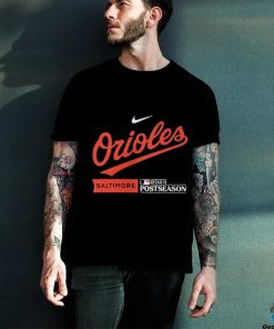 Baltimore Orioles Nike Black 2023 Postseason Authentic Collection Dugout Pullover Shirt