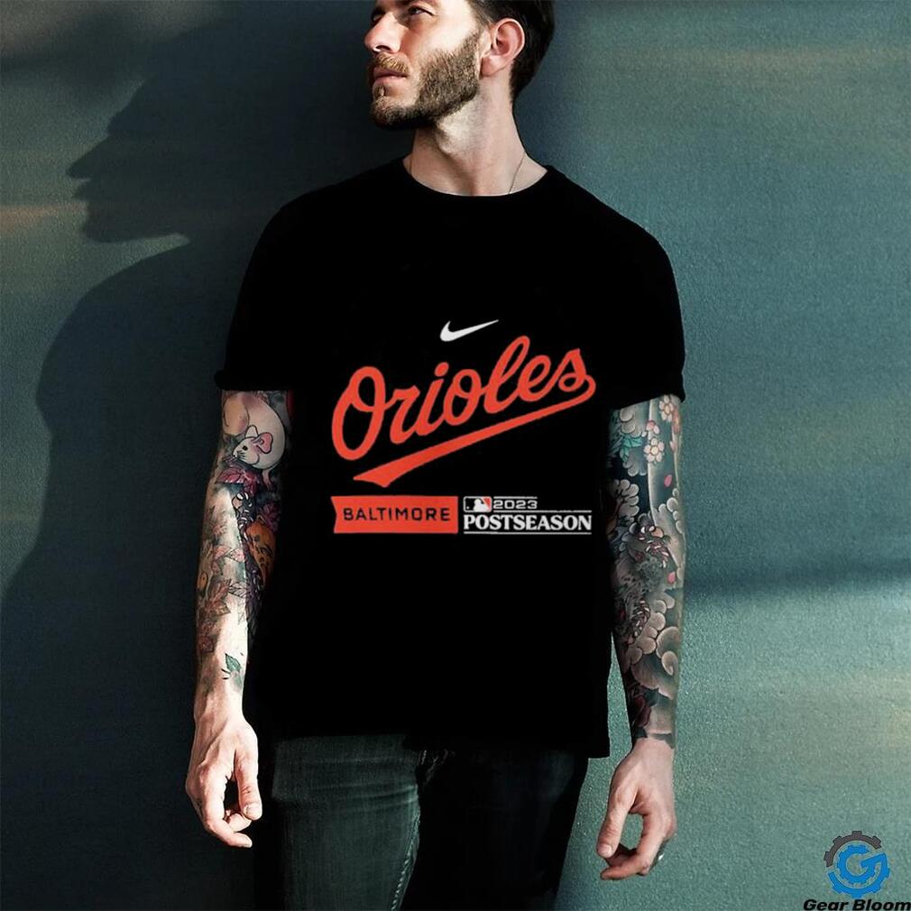 Baltimore Orioles Nike Black 2023 Postseason Authentic Collection Dugout  Shirt, hoodie, longsleeve, sweatshirt, v-neck tee