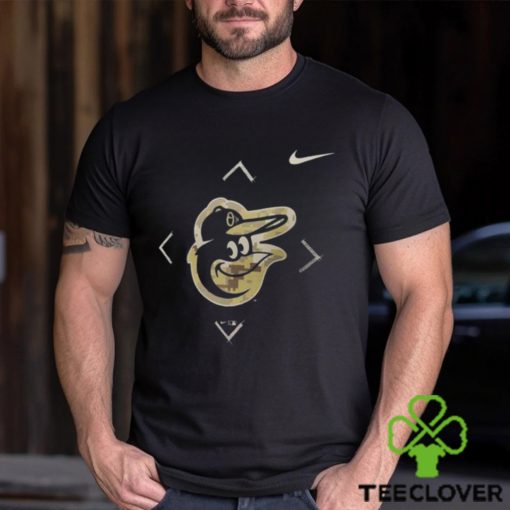 Baltimore Orioles Nike Camo Logo 2023 Shirt