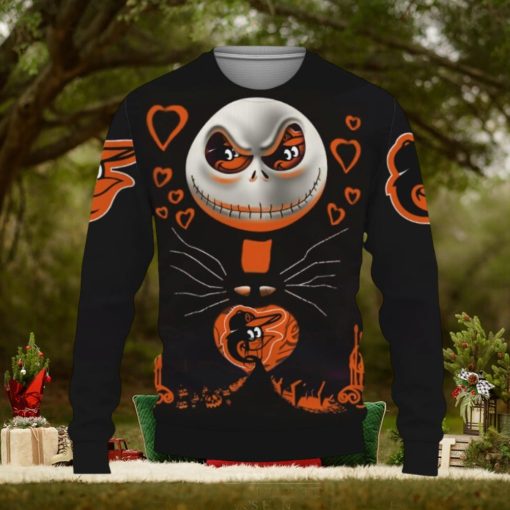 Baltimore Orioles Shop Champion Teamwear 2023 Ugly Christmas Sweater AOP Gift Holidays