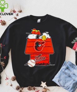 Baltimore Orioles Snoopy And Woodstock The Peanuts Baseball shirt