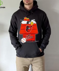 Baltimore Orioles Snoopy And Woodstock The Peanuts Baseball shirt