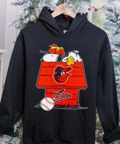 Baltimore Orioles Snoopy And Woodstock The Peanuts Baseball shirt