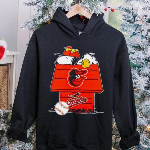 Baltimore Orioles Snoopy And Woodstock The Peanuts Baseball shirt