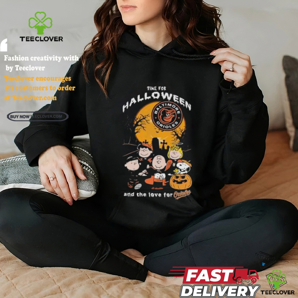 Baltimore Orioles Snoopy Peanuts Time For Halloween And Orioles shirt Baltimore Orioles Snoopy Peanuts Time For Halloween And Orioles shirt