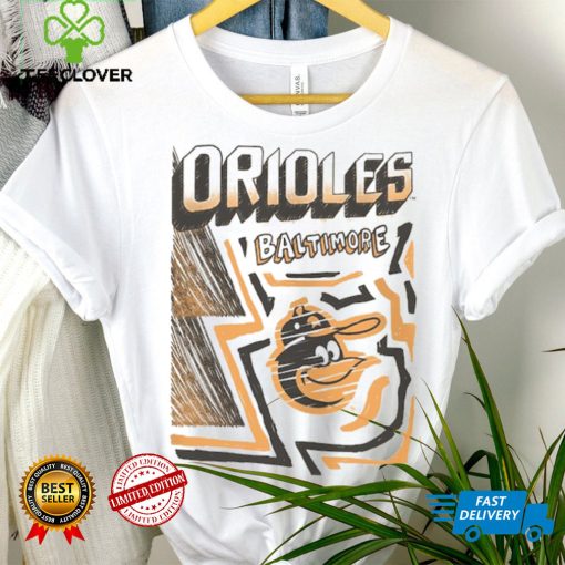 Baltimore Orioles Youth Cooperstown Collection Sketch T Shirt