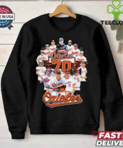 Baltimore Orioles all team 70th Anniversary 1954 2024 shirt