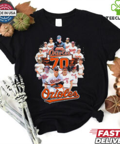 Baltimore Orioles all team 70th Anniversary 1954 2024 shirt