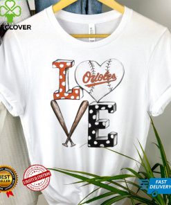 Baltimore Orioles baseball love shirt