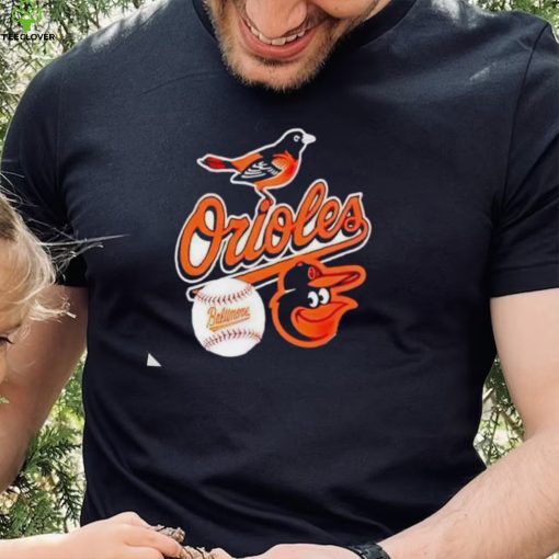 Baltimore Orioles retro logo shirt