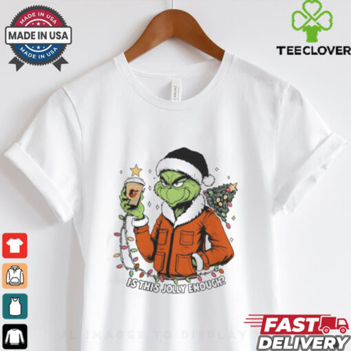 Baltimore Orioles x Santa Grinch Is This Jolly Enough Merry Christmas Shirt