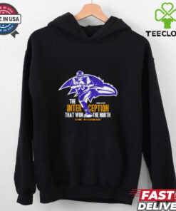 Baltimore Raven the Interception that won the north shirt