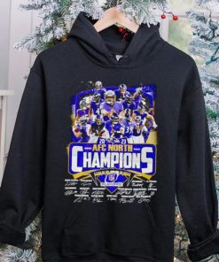 Baltimore Ravens 2023 AFC North Champions signatures hoodie, sweater, longsleeve, shirt v-neck, t-shirt