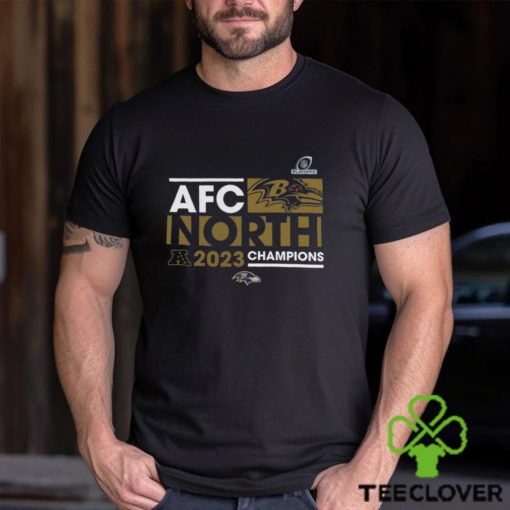 Baltimore Ravens 2023 Afc North Division Champions Conquer T Shirt