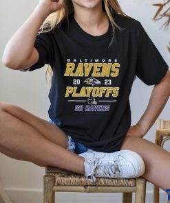 Baltimore Ravens 2023 Playoffs Go Ravens Shirt