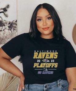 Baltimore Ravens 2023 Playoffs Go Ravens Shirt