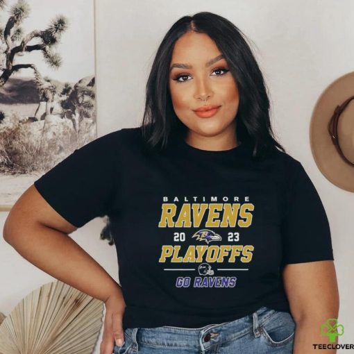 Baltimore Ravens 2023 Playoffs Go Ravens Shirt