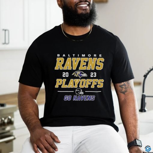 Baltimore Ravens 2023 Playoffs Go Ravens Shirt