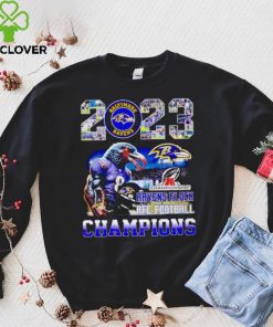 Baltimore Ravens 2023 Ravens Flock AFC Football Champions shirt