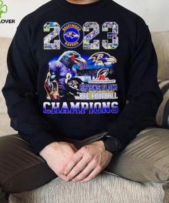 Baltimore Ravens 2023 Ravens Flock AFC Football Champions shirt