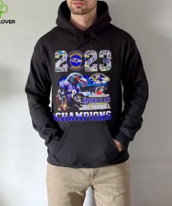 Baltimore Ravens 2023 Ravens Flock AFC Football Champions shirt