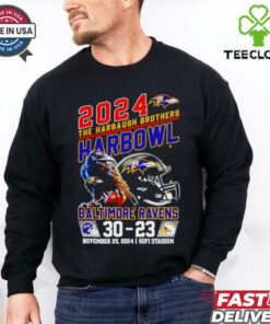Baltimore Ravens 2024 The Harbaugh Brothers Harbowl shirt
