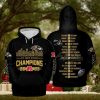 Baltimore Ravens AFC North Division Champions 2023 Black New Design Hoodie T Shirt