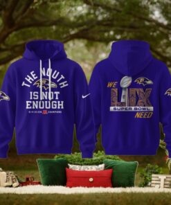 Baltimore Ravens AFC North Division Champions 2024 Limited Edition Hoodie