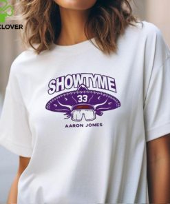Baltimore Ravens Aaron Jones 33 Showtyme Shirts
