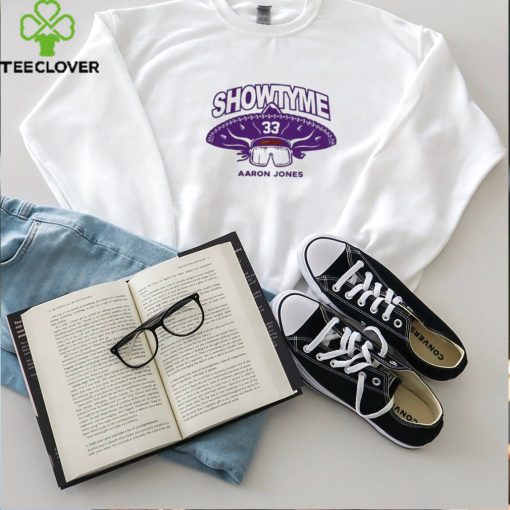 Baltimore Ravens Aaron Jones 33 Showtyme T Shirt