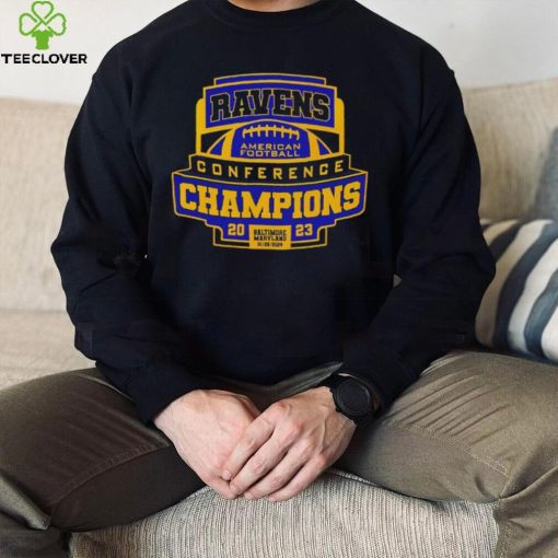 Baltimore Ravens American football conference champions Baltimore Maryland hoodie, sweater, longsleeve, shirt v-neck, t-shirt