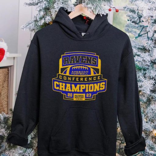 Baltimore Ravens American football conference champions Baltimore Maryland hoodie, sweater, longsleeve, shirt v-neck, t-shirt