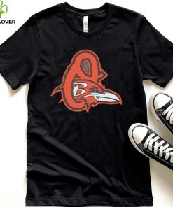 Baltimore Ravens Baltimore Orioles logo shirt