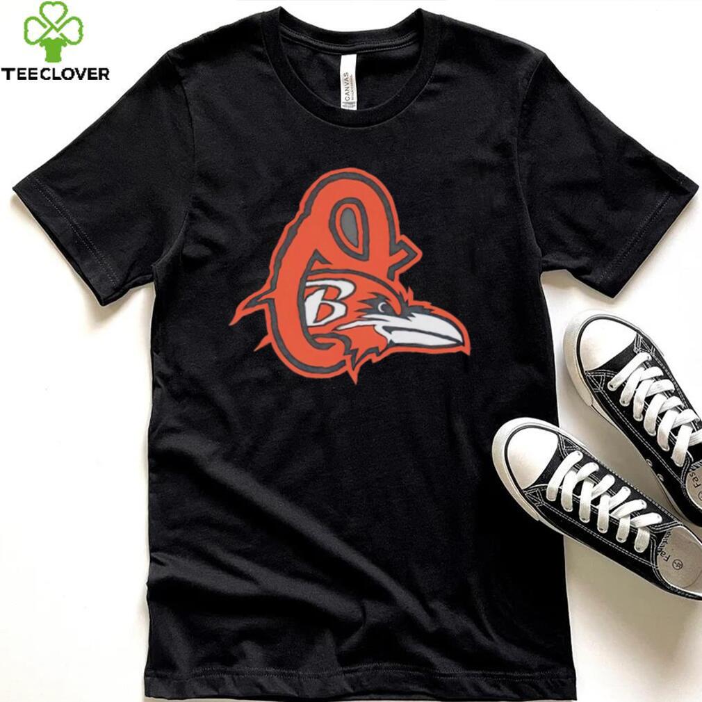 Baltimore Ravens Baltimore Orioles logo shirt Baltimore Ravens Baltimore Orioles logo shirt