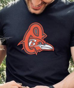 Baltimore Ravens Baltimore Orioles logo shirt 2 Baltimore Ravens Baltimore Orioles logo shirt