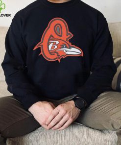 Baltimore Ravens Baltimore Orioles logo shirt 3 Baltimore Ravens Baltimore Orioles logo shirt