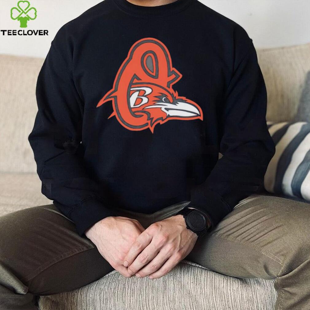 Baltimore Ravens Baltimore Orioles logo shirt Baltimore Ravens Baltimore Orioles logo shirt