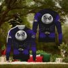 Custom Name Black Pabst Blue Ribbon Knitted 3D Sweater Gift For Xmas