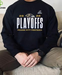 Baltimore Ravens Charm City Football 2022 NFL Playoffs Shirt