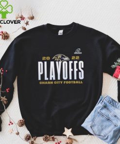 Baltimore Ravens Charm City Football 2022 NFL Playoffs Shirt