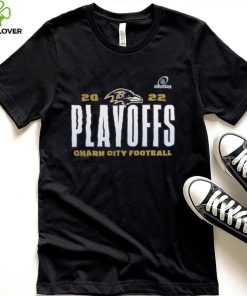 Baltimore Ravens Charm City Football 2022 NFL Playoffs Shirt