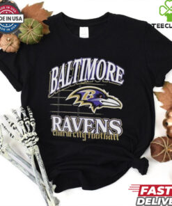 Baltimore Ravens Charm City Football Retro Gridiron T Shirts