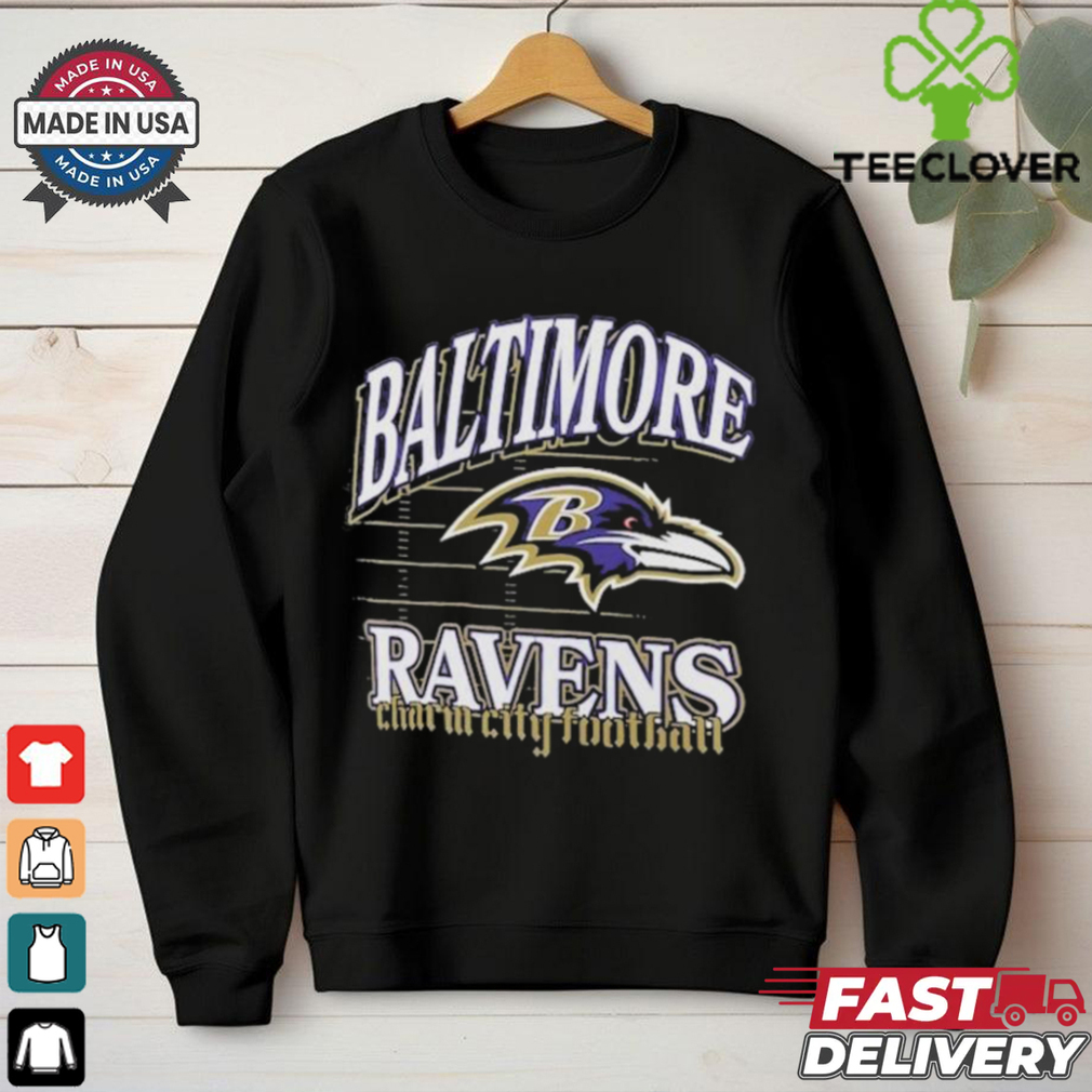 Baltimore Ravens Charm City Football Retro Gridiron T Shirts Baltimore Ravens Charm City Football Retro Gridiron T Shirts