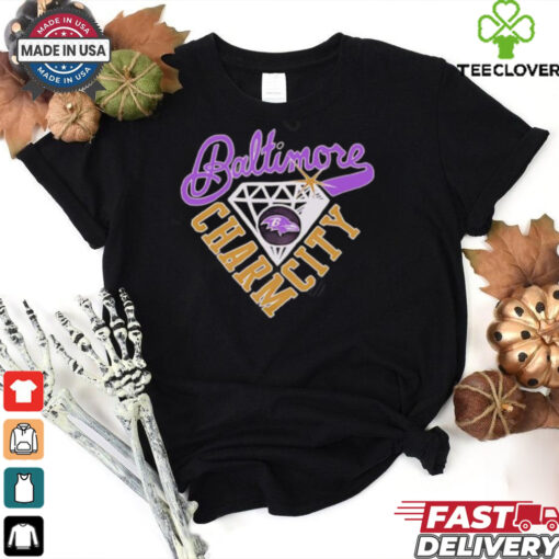 Baltimore Ravens Charm City diamond shirt