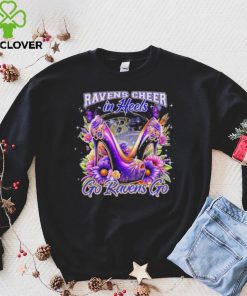 Baltimore Ravens Cheer In Heels Go Ravens Go Shirt