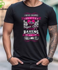 Baltimore Ravens Cute Cheerleader NFL T Shirt