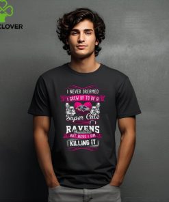 Baltimore Ravens Cute Cheerleader NFL T Shirt 2 Baltimore Ravens Cute Cheerleader NFL T Shirt