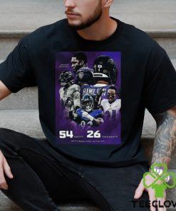 Baltimore Ravens Defense Both Rank First In The NFL 2023 Season Poster t hoodie, sweater, longsleeve, shirt v-neck, t-shirt