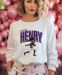 Baltimore Ravens Derrick Henry Caricature T Shirt